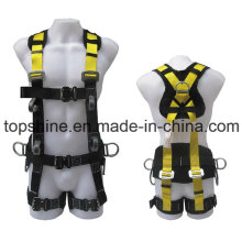 Protective Security Industrial Polyester Adjustable Professional Full-Body Harness Safety Belt